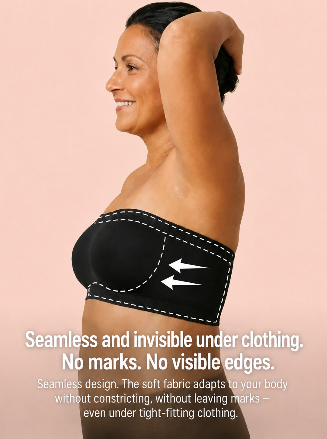BreezeBand™ | Comfortable strapless bra