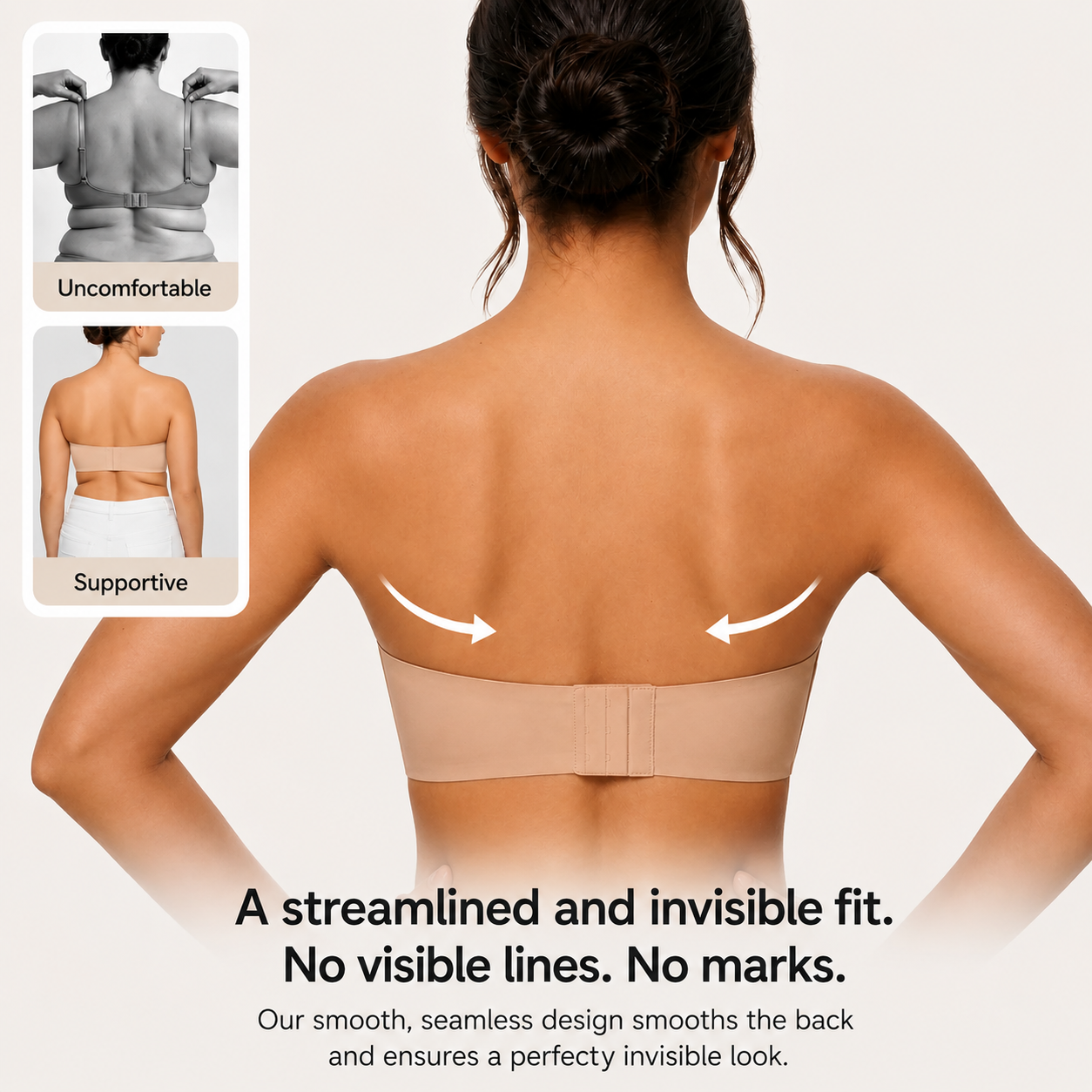 Bellara Sculpt™ | Invisible strapless bra