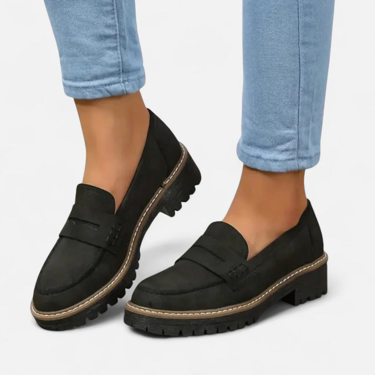 Skylar | Comfort Heeled Loafers