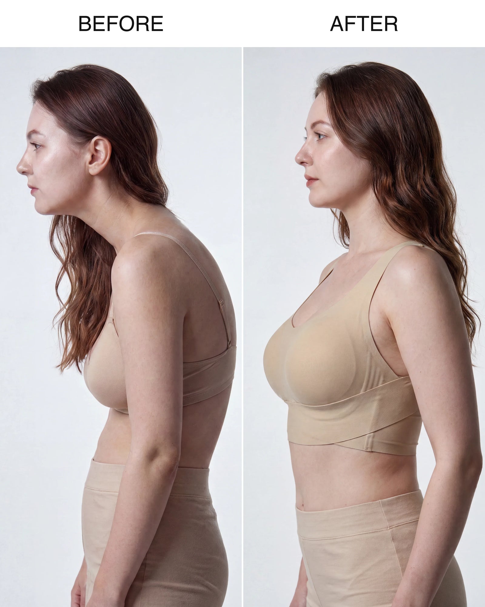 Cross-Back Posture Bra